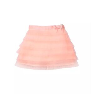 PLEATED TULLE SKIRT